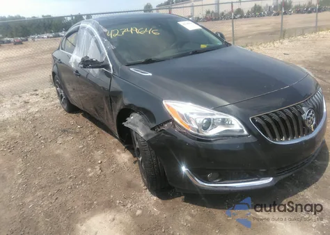 2016 Buick Regal Turbo Premium Ii z USA, uszkodzony, nr VIN 2G4GS5GX2G9181574